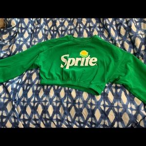 Sprite Crop Sweater